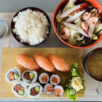 MENÙ PRANZO MAKI SALMONE