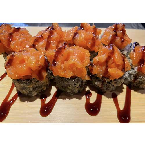 HOSOMAKI FRITTO SPICY SALMONE